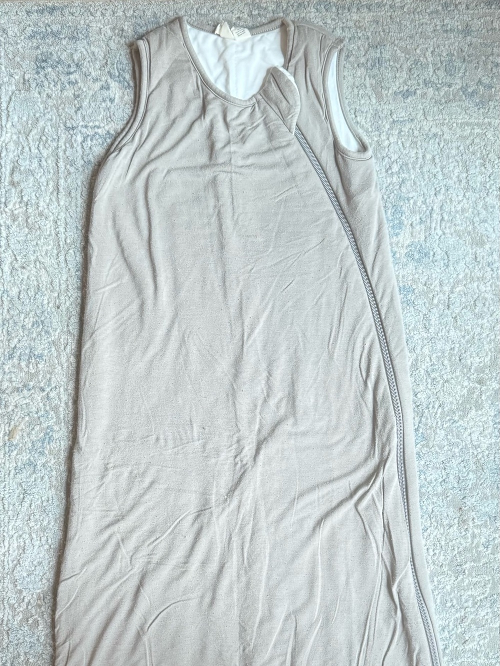 Kyte BABY Light Beige Sleeveless Sleep Sack 1.0 Tog
